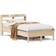 vidaXL Solid Wood Sengeramme 85x208cm