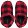 Crocs Classic Buffalo Check Cozzzy Slipper - Varsity Red/Black