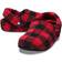 Crocs Classic Buffalo Check Cozzzy Slipper - Varsity Red/Black