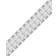 Macy's Link Bracelet - Silver/Diamonds