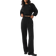 Alo Cropped Accolade Crewneck Top - Black