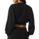 Alo Cropped Accolade Crewneck Top - Black