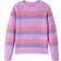 vidaXL Kid's Stripes Knitted Sweater - Purple/Pink