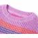 vidaXL Kid's Stripes Knitted Sweater - Purple/Pink