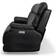 Flexsteel Clive Power Reclining Headrests Black Sofa 88" 3 Seater