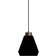 Herstal Medium Edge Chandelier Matt Black/Bronze Pendant Lamp 25cm