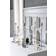Hilke Collection Tuti Nickel Plated Brass Fyrfadsstage 40cm