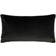 Paoletti Throw Pillow Cushion Cover Black (30x60cm)