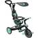 Globber Tricycle évolutif pour bébé EXPLORER 4 en 1 Vert menthe Noir