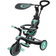 Globber Tricycle évolutif pour bébé EXPLORER 4 en 1 Vert menthe Noir