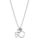 Pandora Disney Minnie Mouse Silhouette Collier Necklace - Silver/Transparent