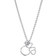 Pandora Disney Minnie Mouse Silhouette Collier Necklace - Silver/Transparent