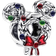 Pandora Disney Mickey Mouse Christmas Wreath Charm - Silver/Multicolour