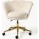Westwing Collection Oyster Beige Kontorsstol 80cm
