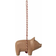 Maileg Pig Old Rose Juletrepynt 5cm