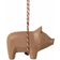 Maileg Pig Old Rose Juletrepynt 5cm