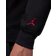 NIKE Men's Jordan Jumpman Chimney Fleece Pullover Hoodie - Black/Gym Red