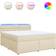 vidaXL Box Spring Kontinentalsäng 180x200cm