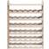 vidaXL 4007560 Natural Vinreol 67.5x87cm