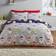 Catherine Lansfield Christmas Santa Spec-Tacular Duvet Cover Grey (230x220cm)