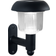 B&Q Solar Powered Non Adjustable Black Wall light