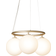 Nuura Miira Brass/ Opal Pendant Lamp 54cm