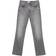 Stradivarius Straight Lleg Vintage Effect Jeans - Black Denim