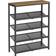 Vasagle 5 Levels with Adjustable Grid Honey Brown/Ink Black Schuhregal 75x93cm