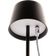 Securit Led Mont Carlo Black Bordslampa 21cm