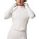 Alo Airbrush Corset Full Zip Jacket - Ivory