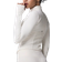 Alo Airbrush Corset Full Zip Jacket - Ivory