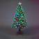 Shatchi Aurora Fibre Optic Green Christmas Tree 80cm