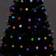 Shatchi Aurora Fibre Optic Green Christmas Tree 80cm