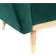 Living and Home Modern Dark Green Sofa 204cm 3 Seater
