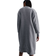 Nike Womens Sportswear Phoenix Fleece Oversized Long Cardigan - Dark Grey Heather/Sail