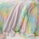 Catherine Lansfield Cuddly Rainbow Deep Pile Faux Fur Blankets Multicolour (170x130cm)