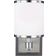 FEISS Prospect Park Opal/Satin Nickel/Chrome Wall light