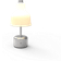 NUAD Avra Portable Brushed Steel/Cream Bordslampa 32.5cm