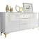 ManoMano Luxury Modern White High Gloss TV Bench 140x80cm