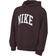 Nike Big Kid's Sportswear Club Fleece Hoodie - Burgundy Crush/White (HJ3156-652)