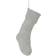 Dibor Traditional Chunky Knit Grey Stocking 44cm 4pcs