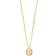 Pilgrim Scottie Coin Necklace - Gold