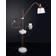 Daylight Anita Copper/White Floor Lamp 73cm