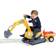 Falk Super Builder Excavator with Trailer & Sand Playset