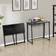 Industrial Style Black Writing Desk 40x80cm