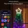 Twinkly Star Topper Multicolour Julgranspynt 20.3cm
