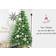 SOLAGUA CHRISTMAS Artificial Green Shine Christmas Tree 120cm