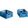 Hay Colour Crate Mini Electric Blue Förvaringslåda 2st
