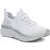 Skechers Relaxed Fit D'Lux Walker Let it Glow - White/Silver