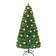 Costway 30 Star LED Lights Fiber Optic Artificial Green Christmas Tree 180cm